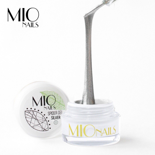 MIO NAILS Гель паутинка SILVER 5г